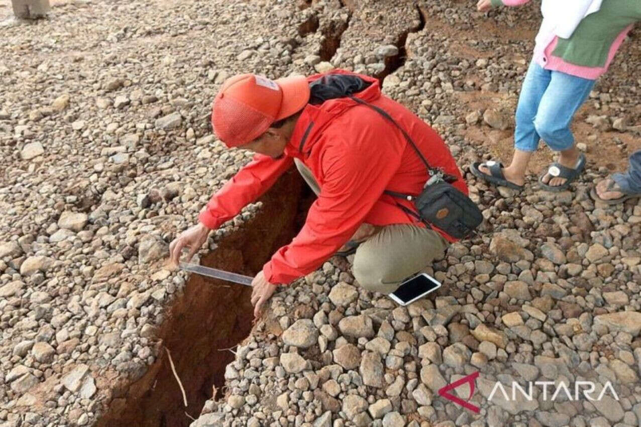 BPBD Cianjur Tunggu Hasil Kajian Badan Geologi Terkait Relokasi Korban Pergeseran Tanah