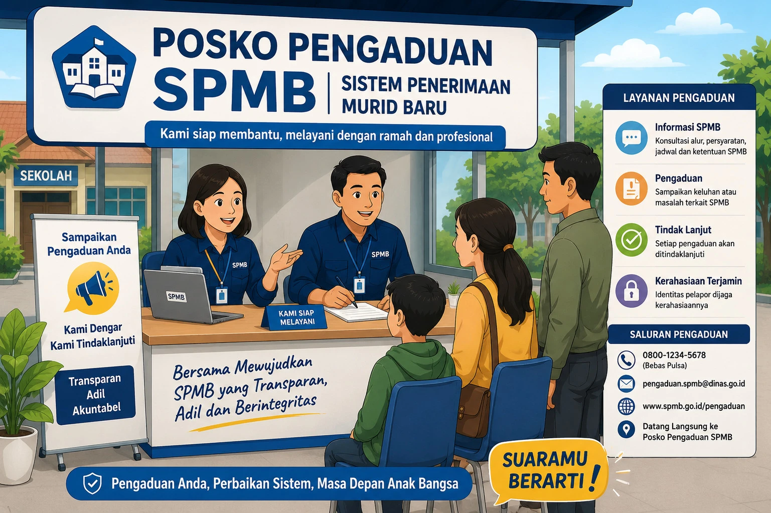 Disdik Depok Buka Posko Pengaduan SPMB, Cek Info Lengkapnya di Sini!