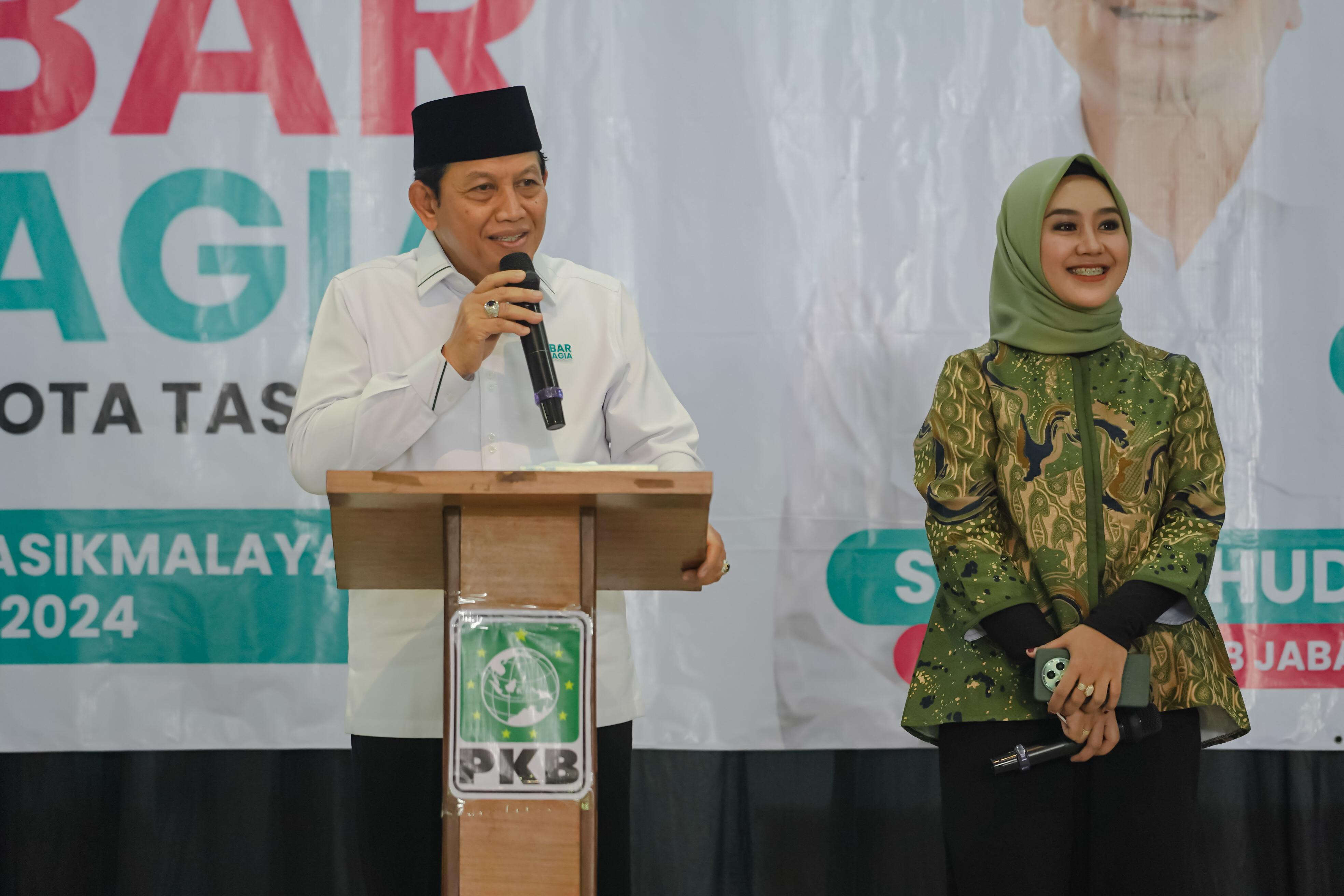 PKB Gelar Kampanye Bersama KH. Acep-Gita KDI dan Yanto-Amin di Kota Tasikmalaya