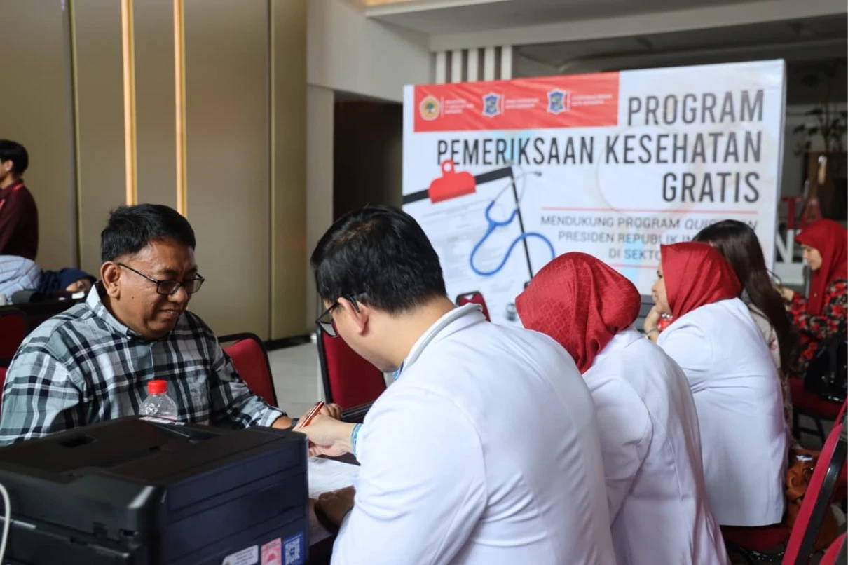 Dukung Program Quick Win Presiden, Untag Surabaya Lakukan Cek Kesehatan Gratis