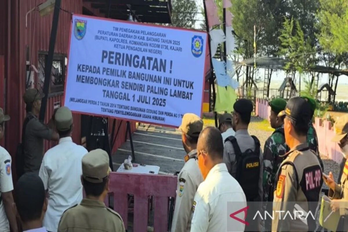 Ultimatum Pemkab Batang: Karaoke Ilegal di Pantai Sigandu Harus Dibongkar Sebelum 1 Juli