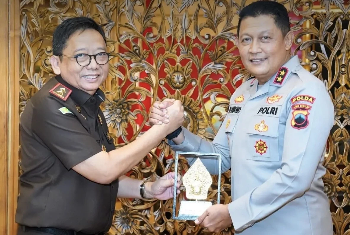 Pertemuan Kajati dan Kapolda Jateng di Semarang, Ini Pembahasannya