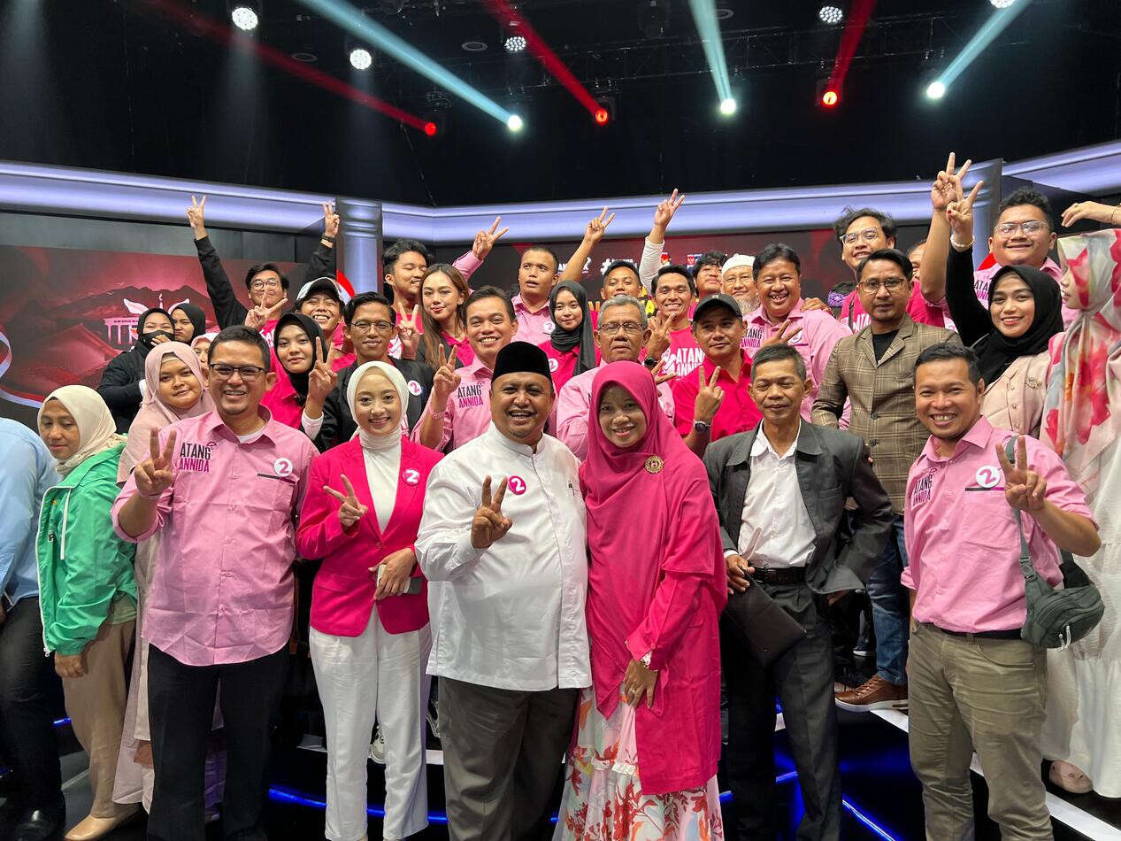 Pascadebat Pilwalkot Bogor Atang-Annida Yakin Dapat Tambahan Dukungan dari Swing Voters