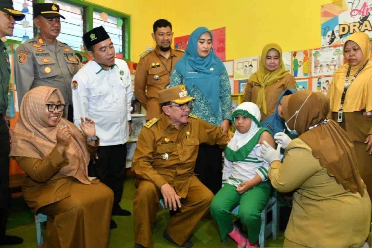 Pemkab Sumenep Imunisasi Massal Tangani KLB Campak, Sasar Balita 1-4 Tahun