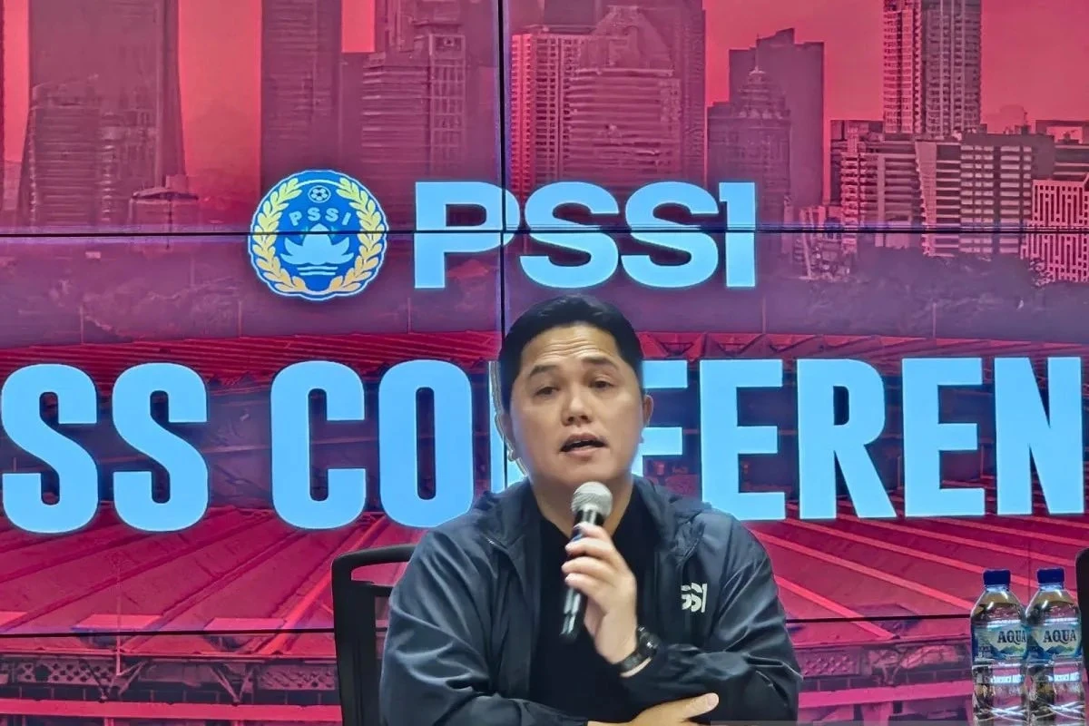 Minta Fans Move On dari STY, Erick Thohir Akui Tidak Mudah Cari Pelatih Timnas Indonesia