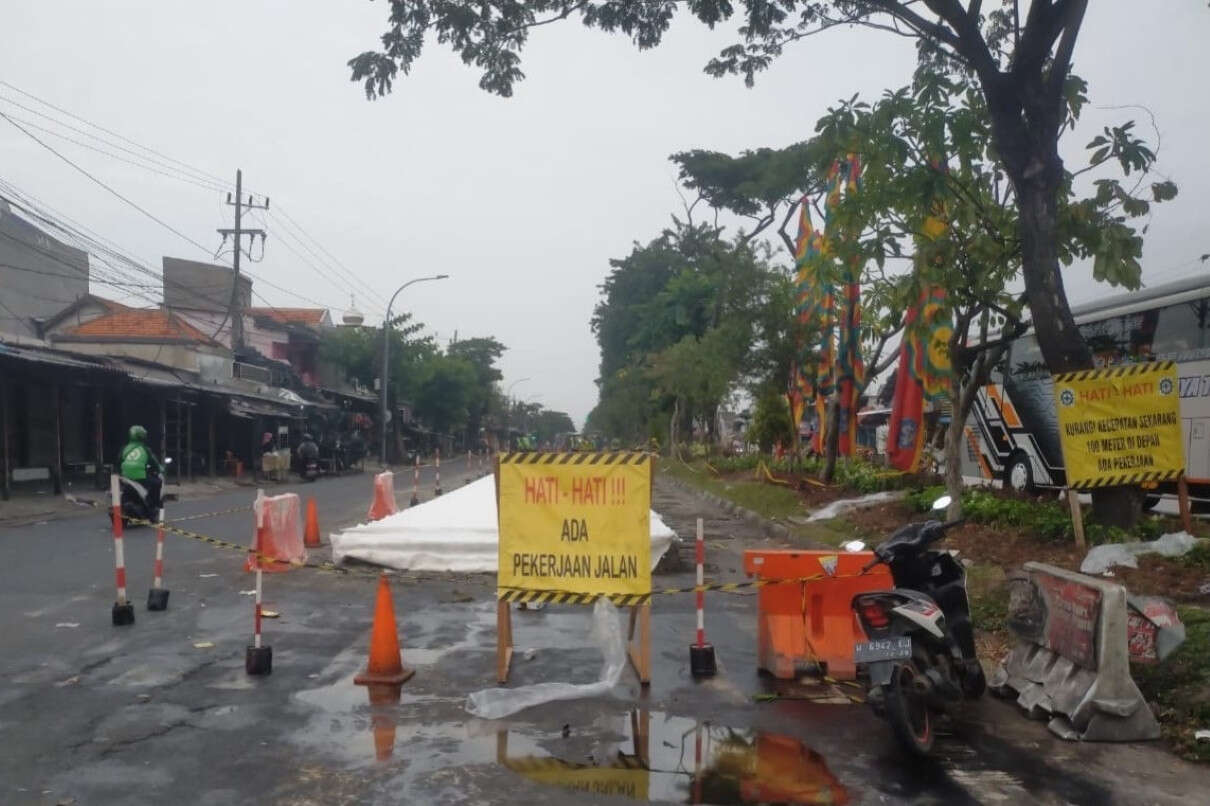 Jalan Dupak Sisi Selatan Dibeton, Pemkot Surabaya Pastikan Tak Ada Penutupan