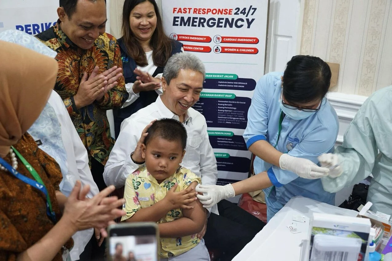 2 Ribu Vaksin Hepatitis A dan PVC13 Dibagikan Gratis untuk Siswa di Kota Bogor