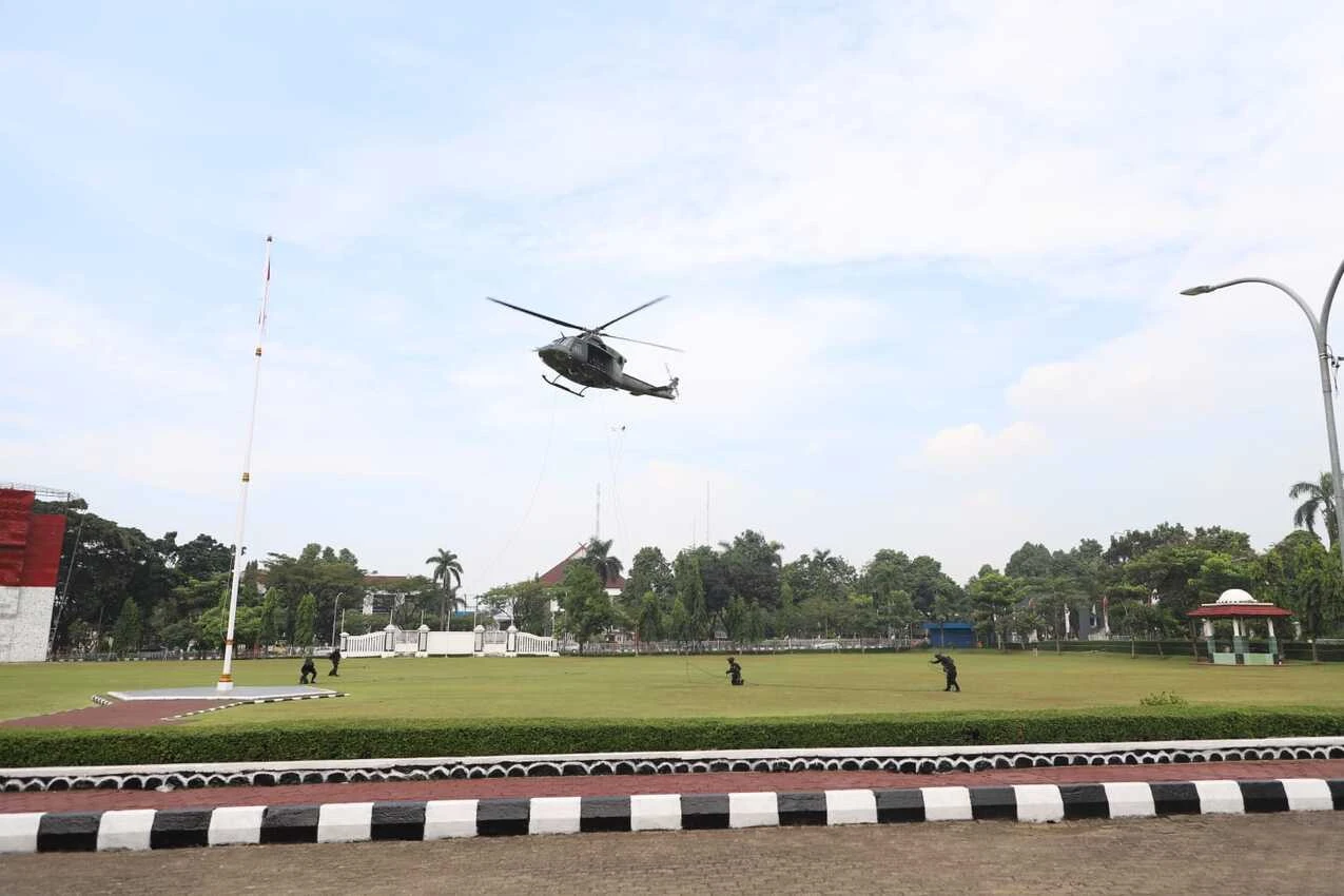 Kabupaten Bogor Jadi Tuan Rumah Simulasi Latihan Gabungan TNI dan Militer AS
