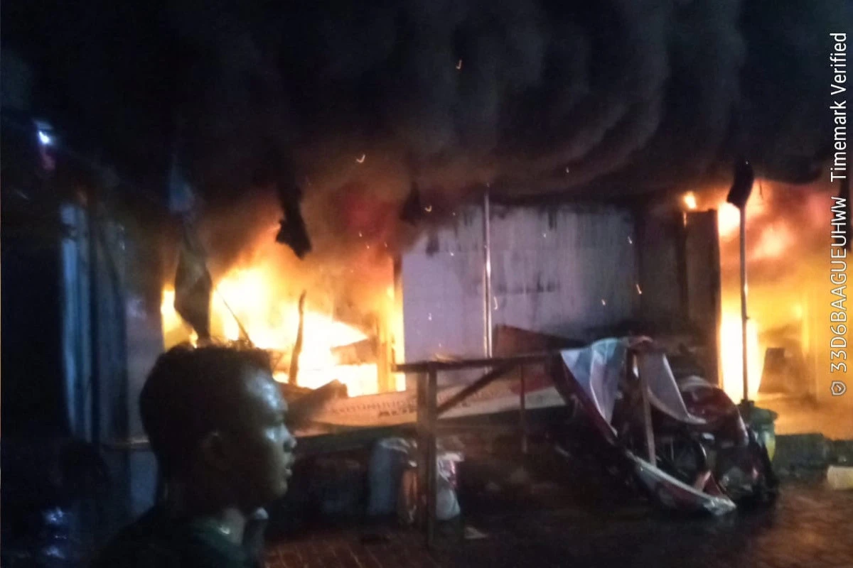 Rumah di Kedung Rukem Surabaya Kebakaran, 2 Orang Dilaporkan Tewas