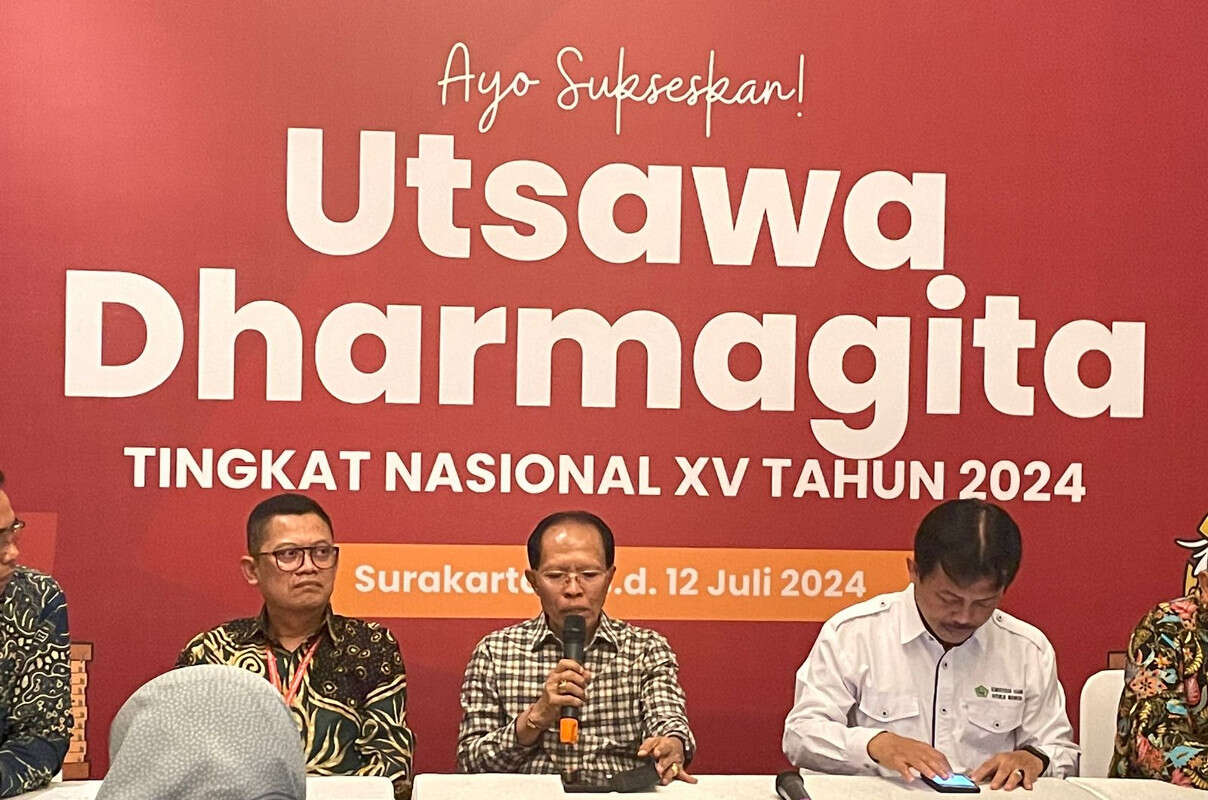 Ribuan Peserta Mengikuti Perhelatan Utsawa Dharmagita Nasional XV di Surakarta