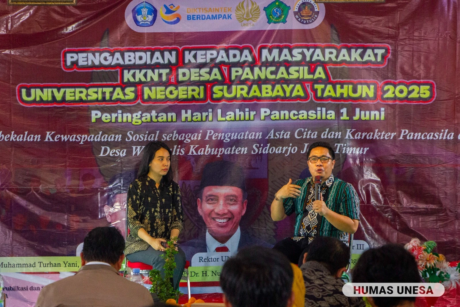 Perkuat Nasionalisme, Unesa Inisiasi Program Desa Pancasila di 7 Wilayah Jatim