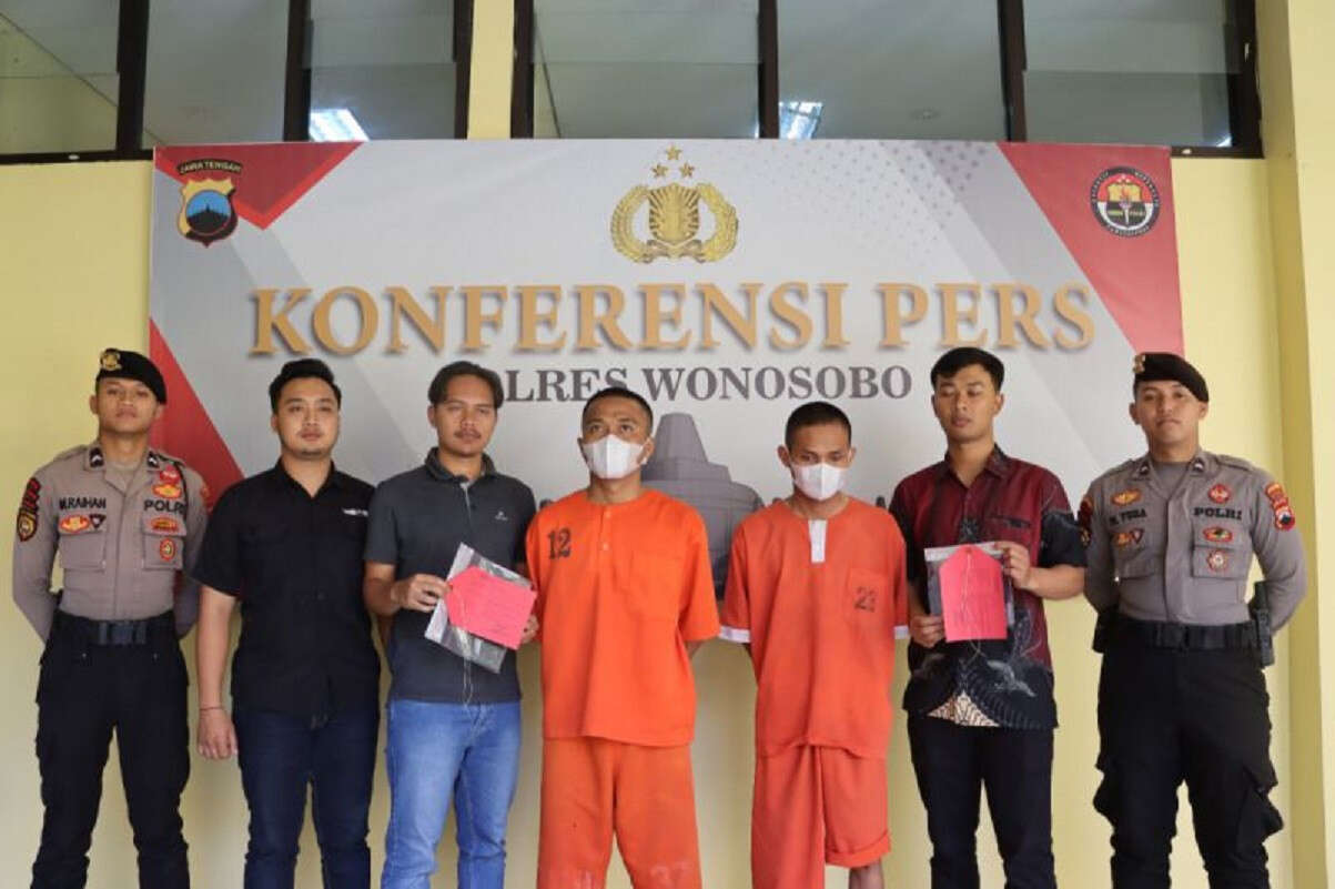 Polisi Wonosobo Bongkar Jaringan Pengedar Sabu, 2 Warga Temanggung Ditangkap