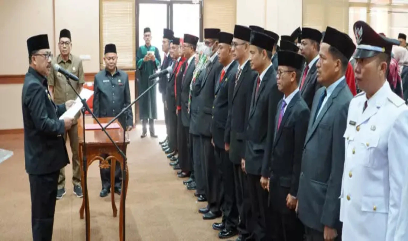 Bupati Lampung Selatan Rombak Kabinetnya, Berikut Nama-nama dan Jabatannya