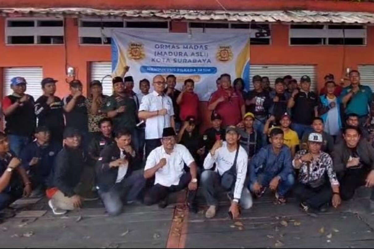 Ormas Madas Ajak Warga Surabaya Jaga Ketertiban Selama Proses Pemilihan