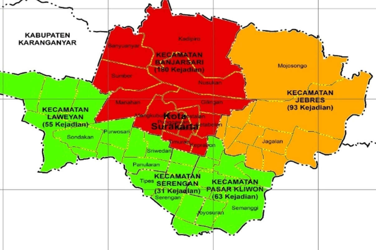 Pilkada Solo 2024, Kecamatan Banjarsari Masuk Daerah Rawan Gangguan