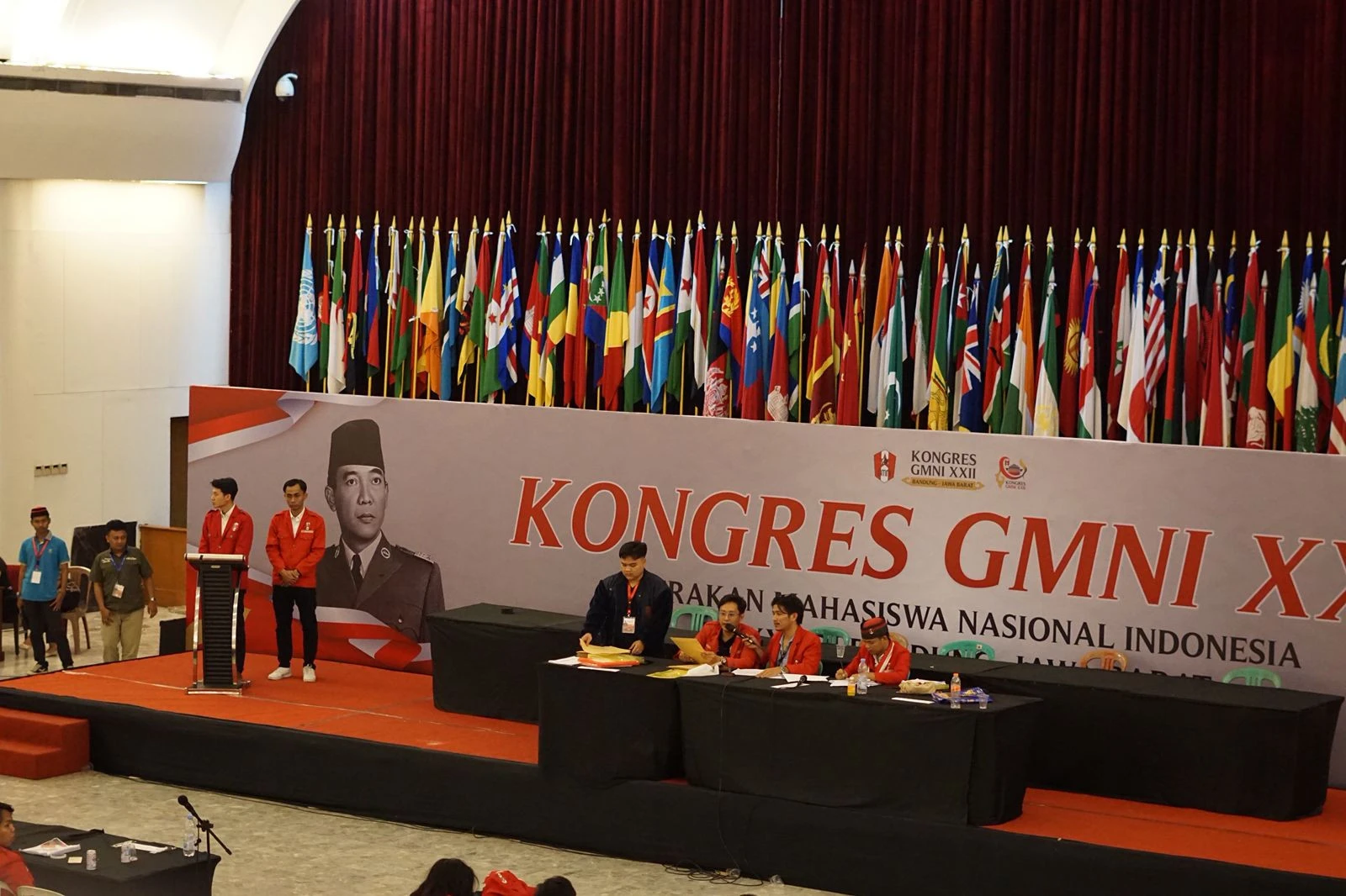 Terpilih Aklamasi di Kongres XXII Bandung, Risyad–Patra Resmi Nakhodai GMNI