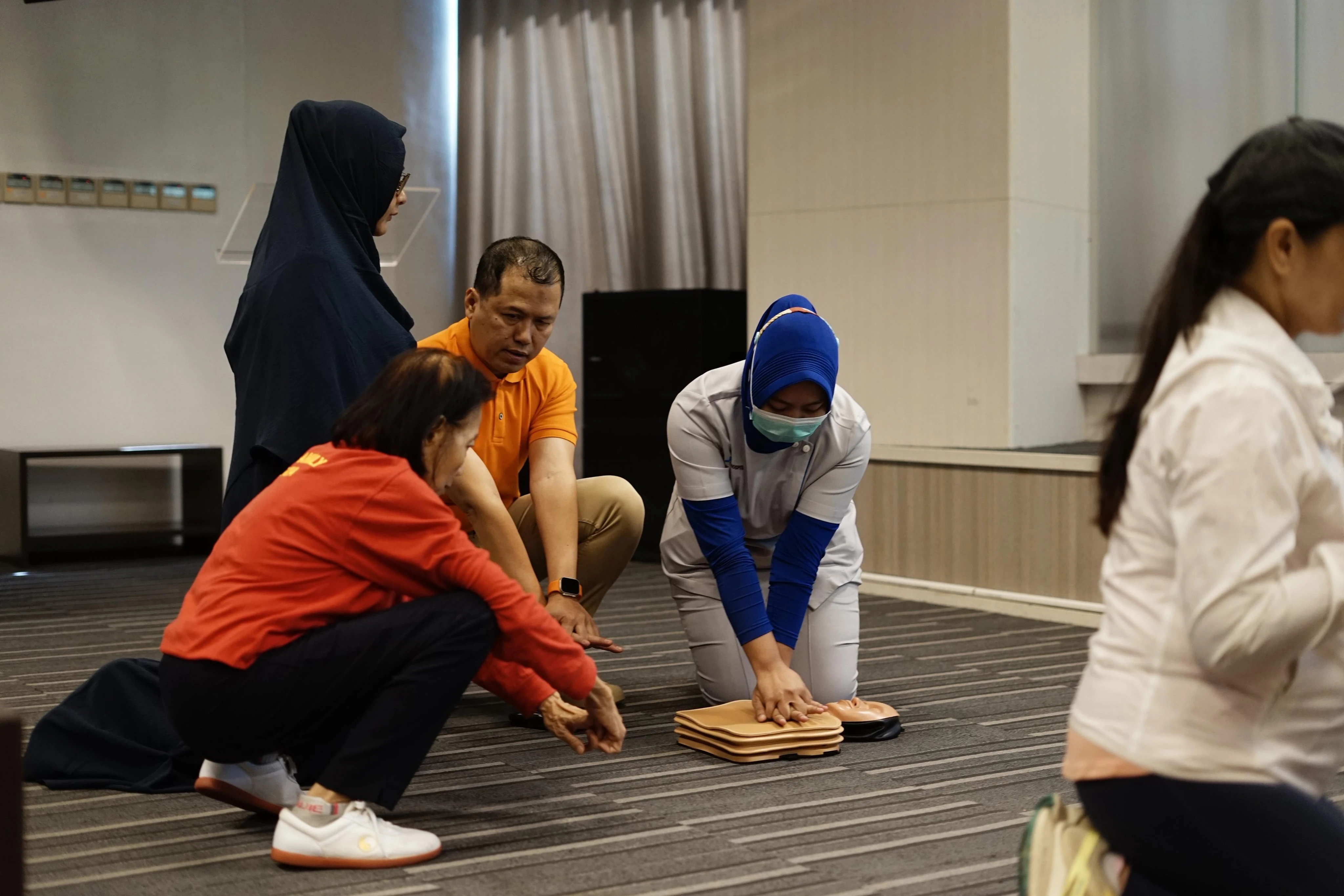 World Heart Day, National Hospital Edukasi Tangani Henti Jantung Mendadak 50 Warga