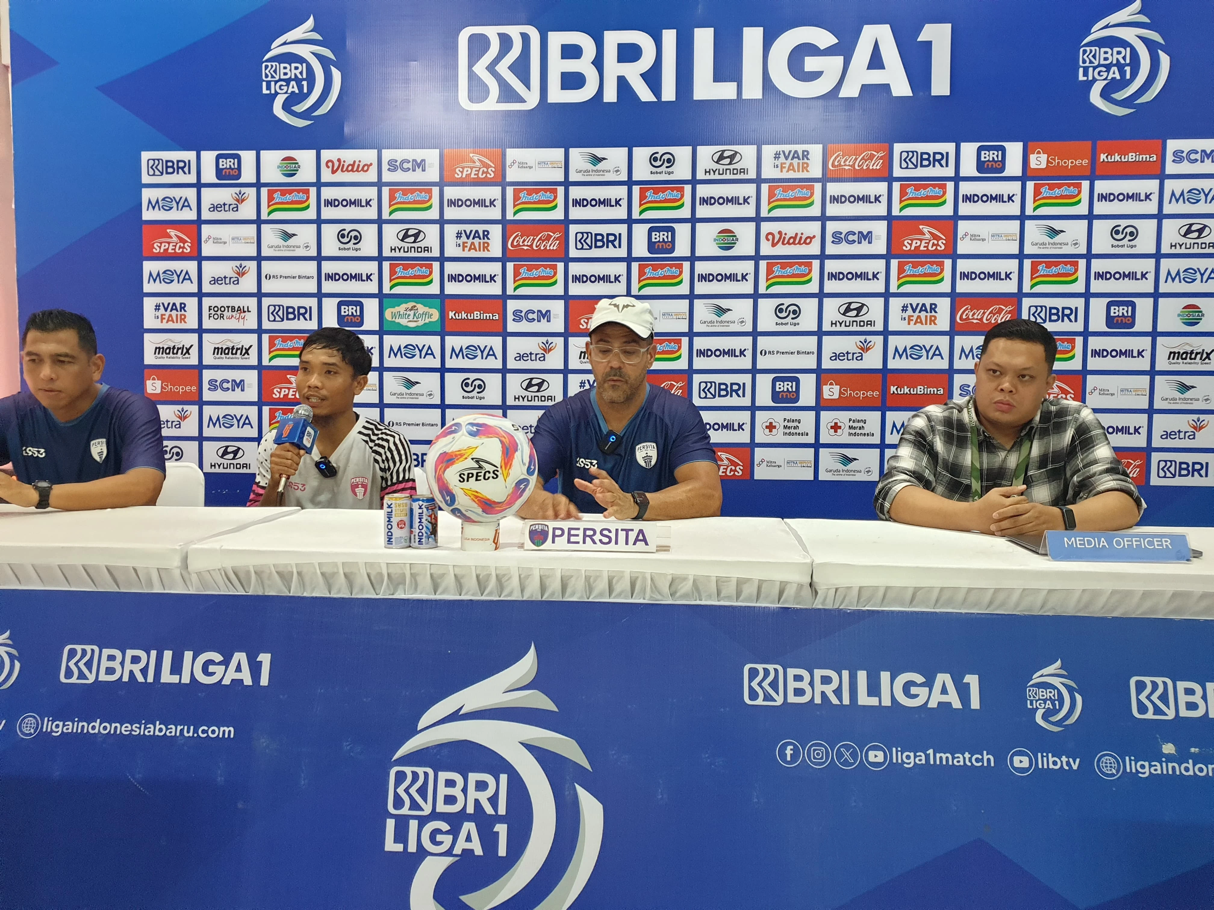 Persita Tangerang Siap Curi Poin dari Sang Juara Liga 1 Persib