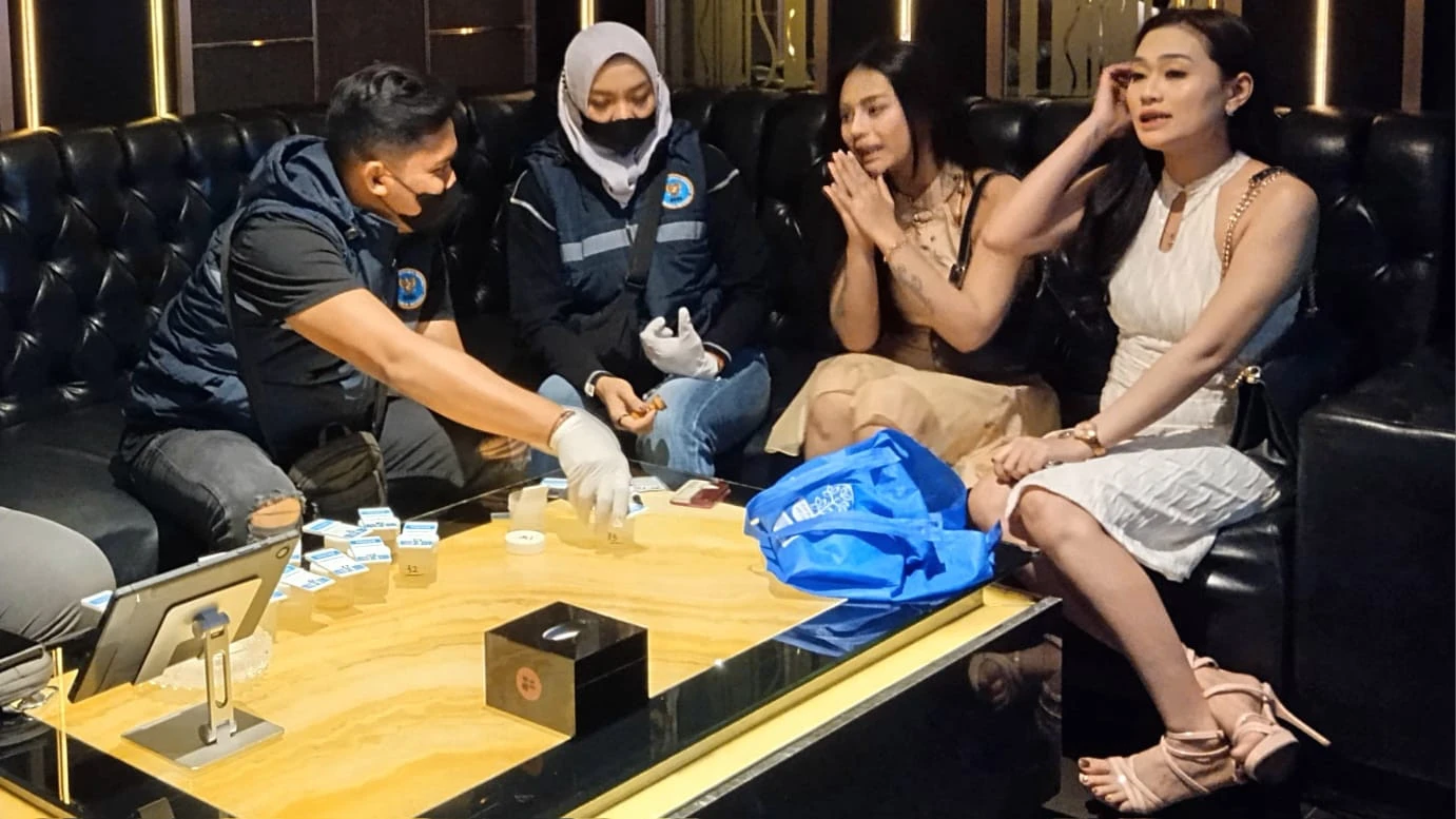 35 Orang Terjaring Razia Narkoba di Karaoke Semarang, Begini Hasilnya