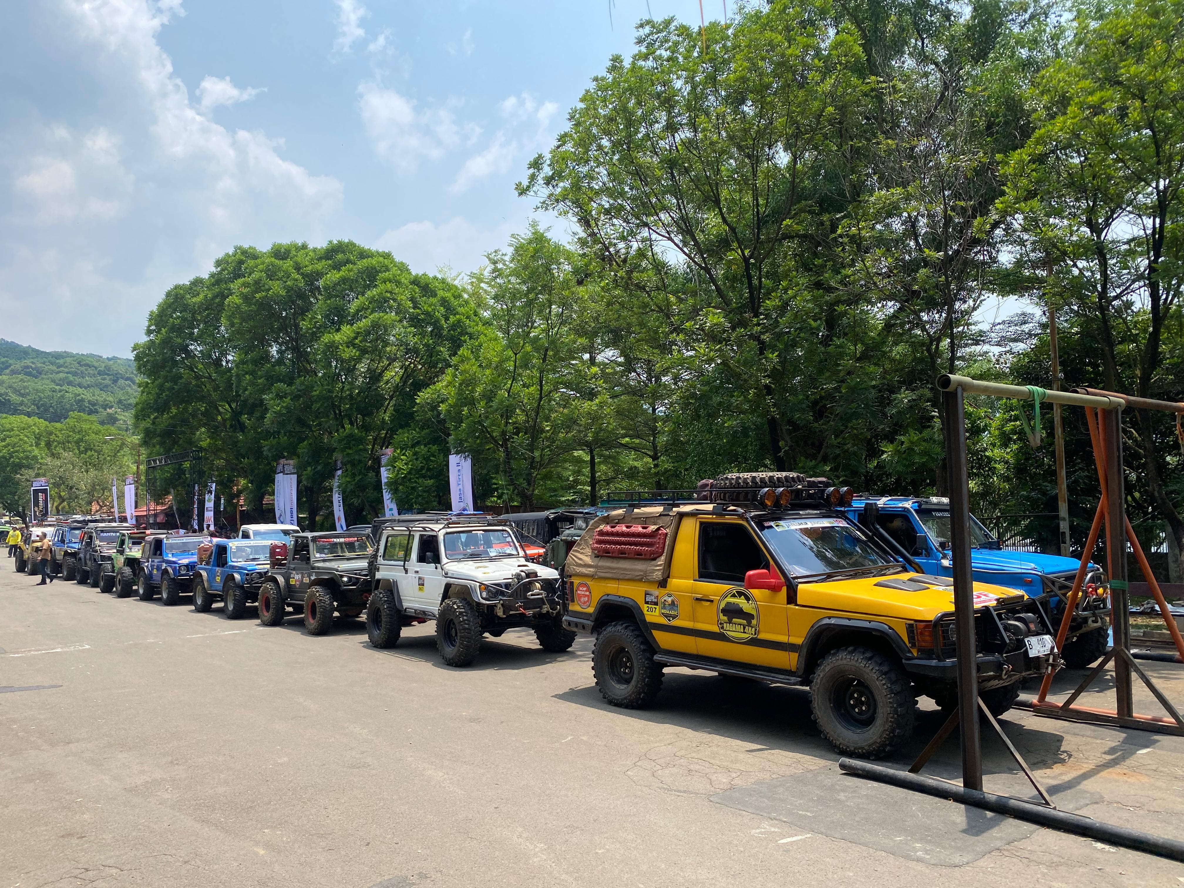 Kagama 4x4 Menggelar Event Off-road Terbesar di Jatiluhur