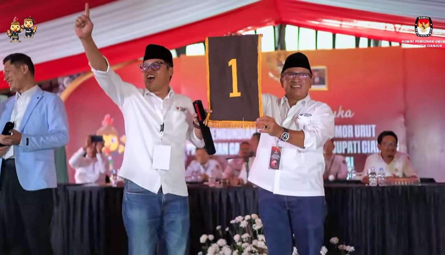 Makna Mendalam Nomor Urut 1 Bagi Herman Suherman dan Ibang di Pilkada Cianjur 2024