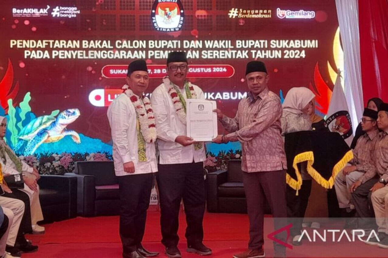 Asjap-Andreas Targetkan Mampu Meraih 70 Persen Suara di Pilkada Kabupaten Sukabumi