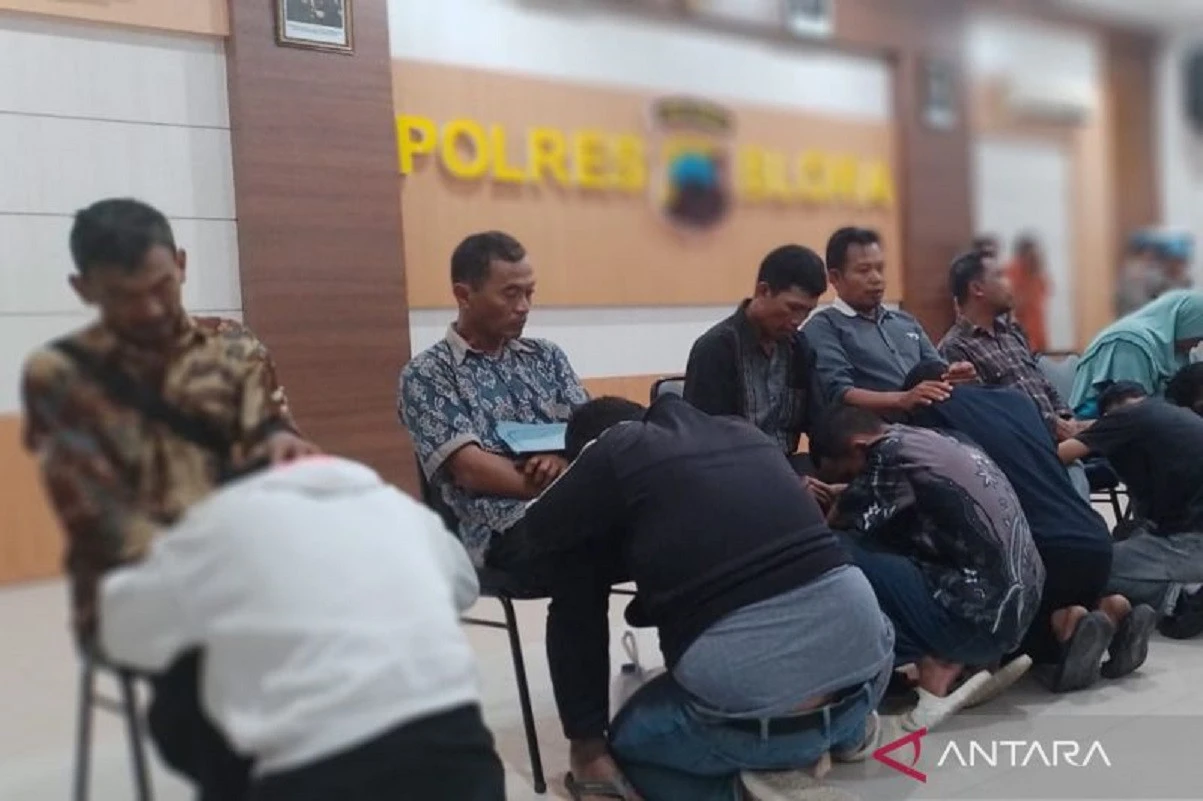12 Pemuda Diduga Hendak Berbuat Onar di DPRD Blora Ditangkap Polisi