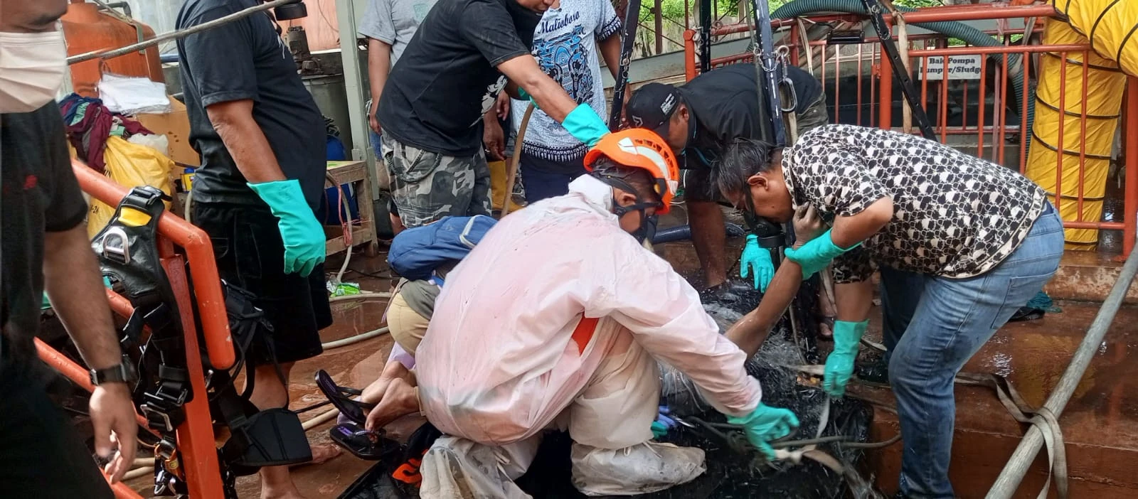 3 Mekanik Tewas Terjatuh ke Sumur Limbah di Sumedang