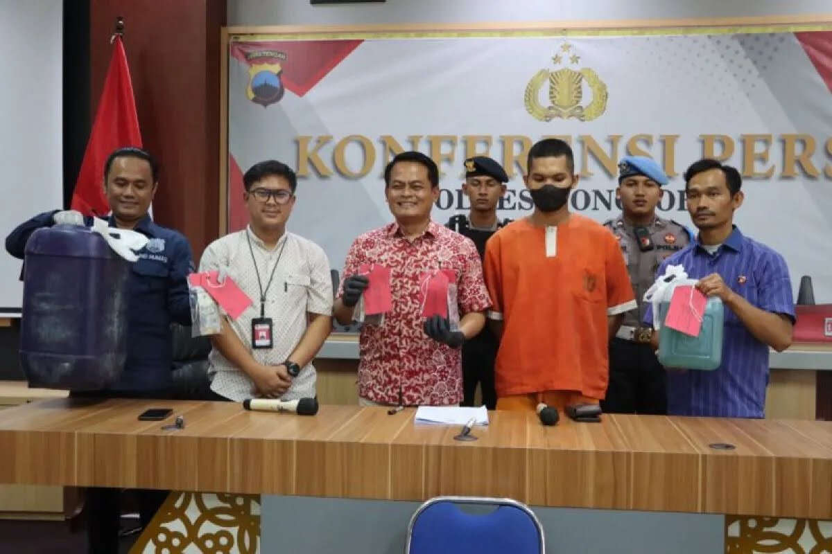 Polisi Wonosobo Bongkar Modus Penimbunan BBM Pertalite