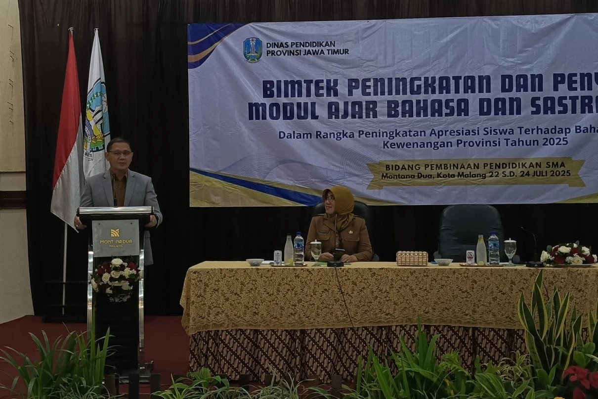 Dindik Jatim Minta Guru Ajarkan Bahasa & Sastra Indonesia Dikemas Menyenangkan
