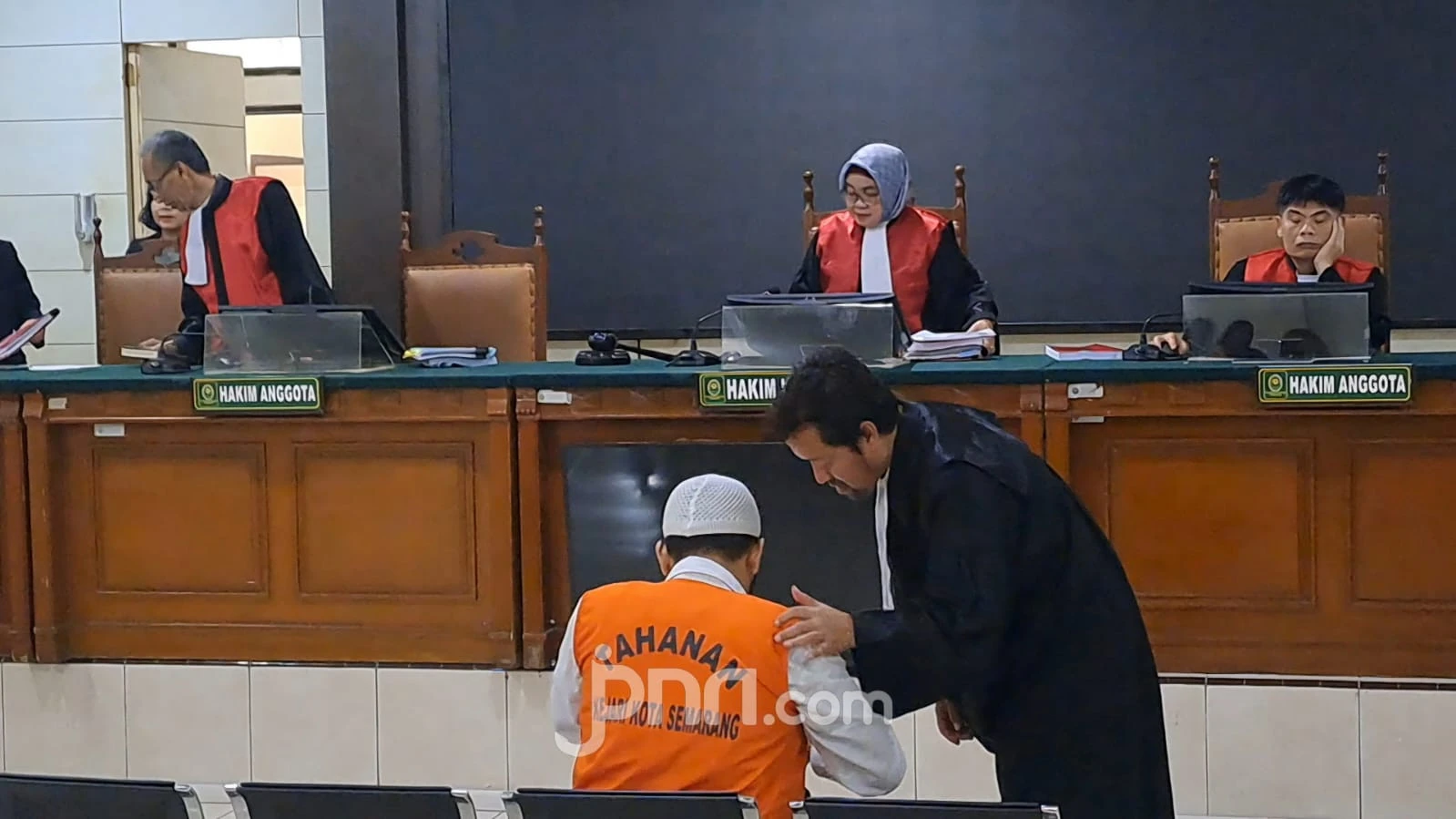 Aipda Robig Mengaku Tertekan Menjadi Terdakwa Penembakan Siswa SMK