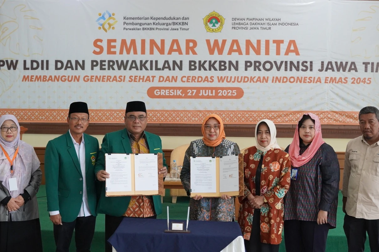 LDII Gandeng BKKBN Cegah Stunting di Jatim, Sasar Santri & Keluarga