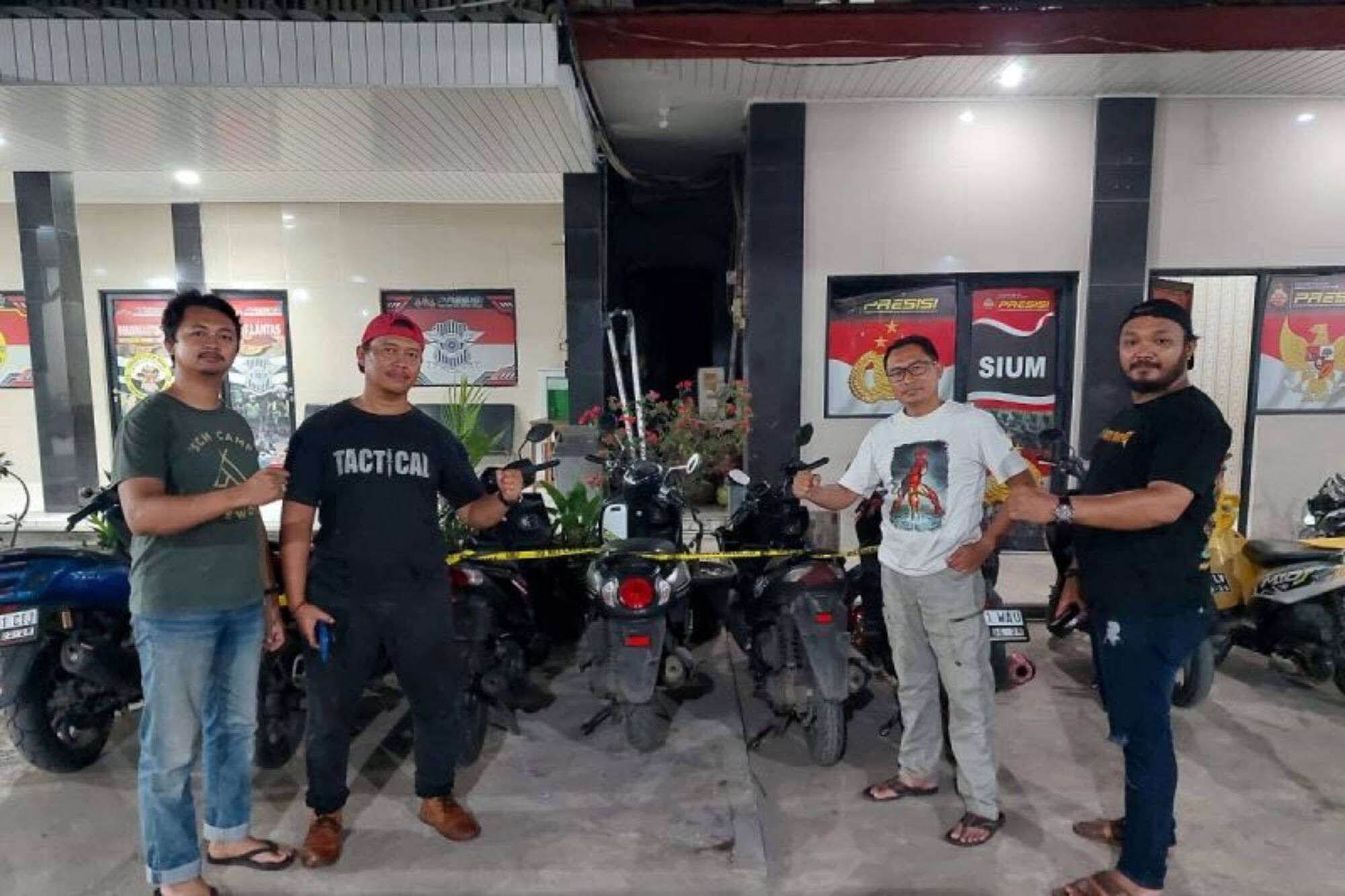 Tangkap Pelaku Curanmor-Penadah, Polisi Tangerang Sita 4 Motor