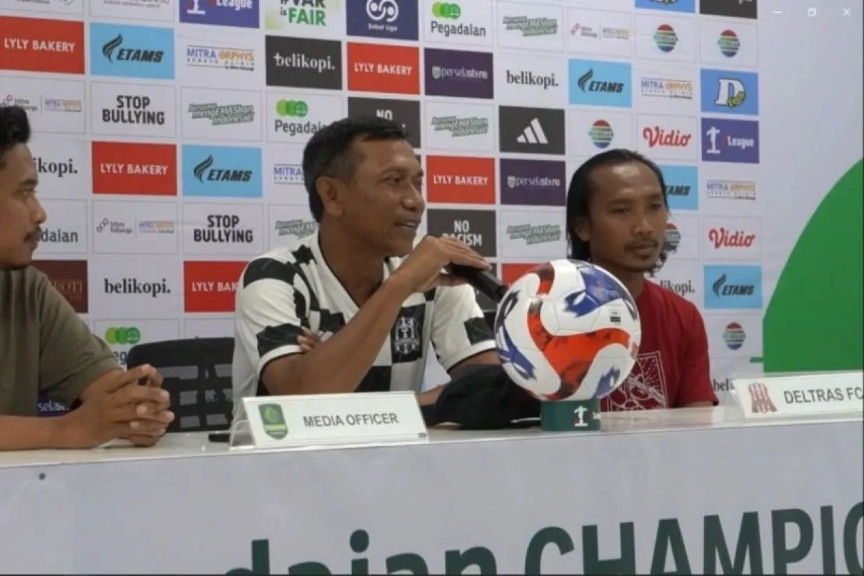 Hariono Janji All Out Bawa Deltras Sidoarjo Lawan Persela, Target Curi Poin