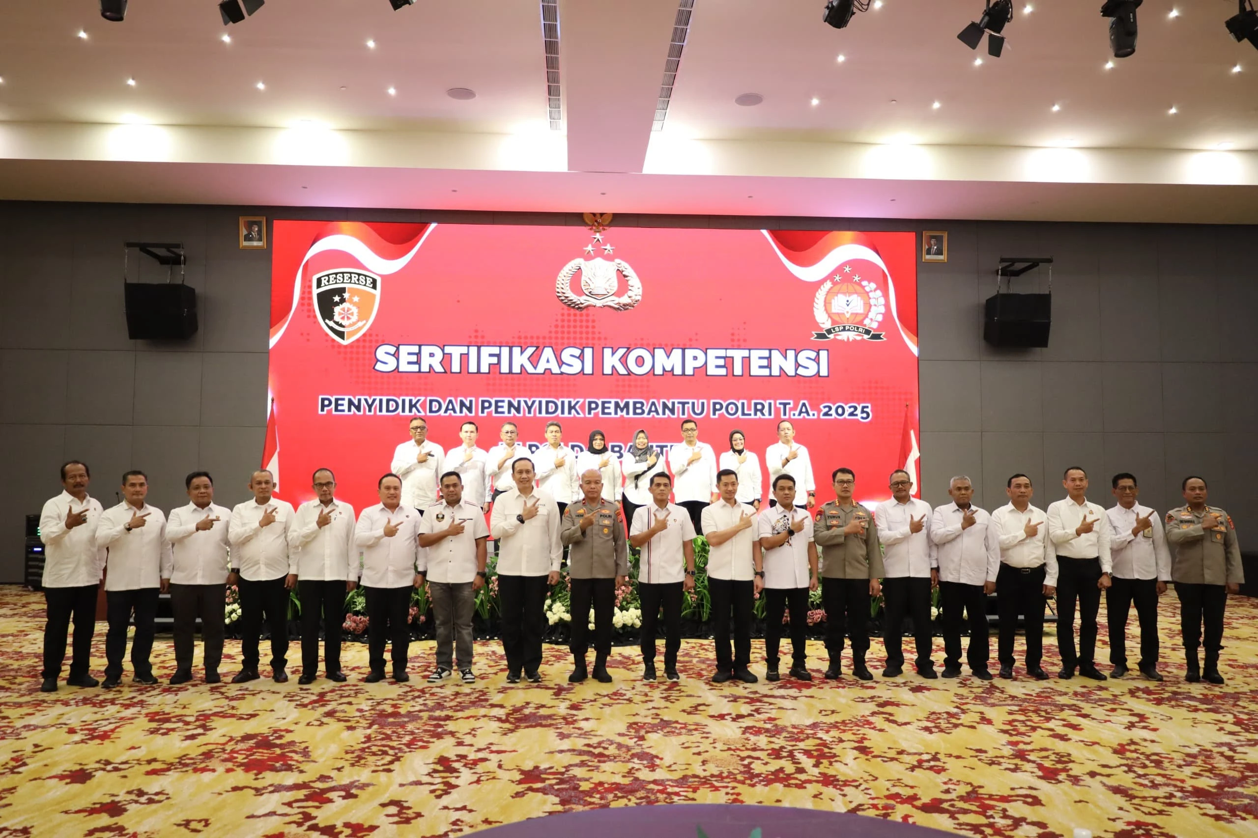 Tingkatkan Profesionalisme, 216 Penyidik Polda Banten Ikuti Uji Kompetensi
