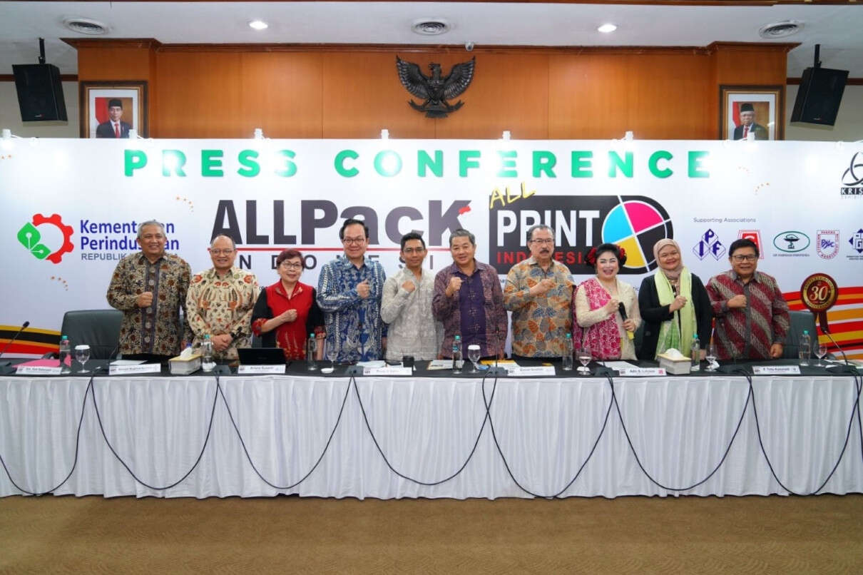 Pamaran ALLPack & ALLPrint Indonesia 2024 Hadirkan 1.500 Perusahaan dari 30 Negera