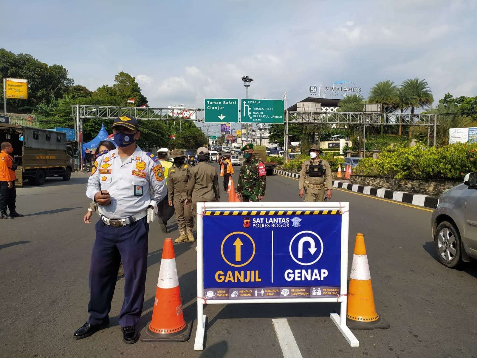 Libur Panjang Isra Mikraj-Imlek Polres Bogor Siap Berlakukan One Way dan Ganjil Genap di Jalur Puncak