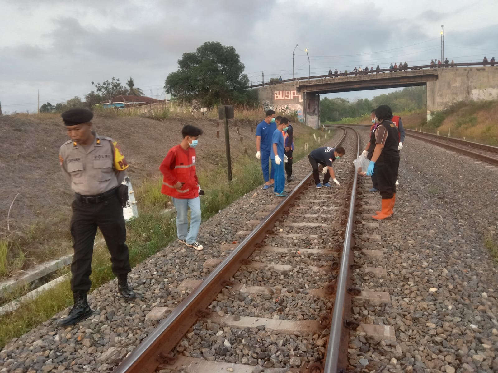 Pria Asal Magelang Tewas Disambar Kereta Api