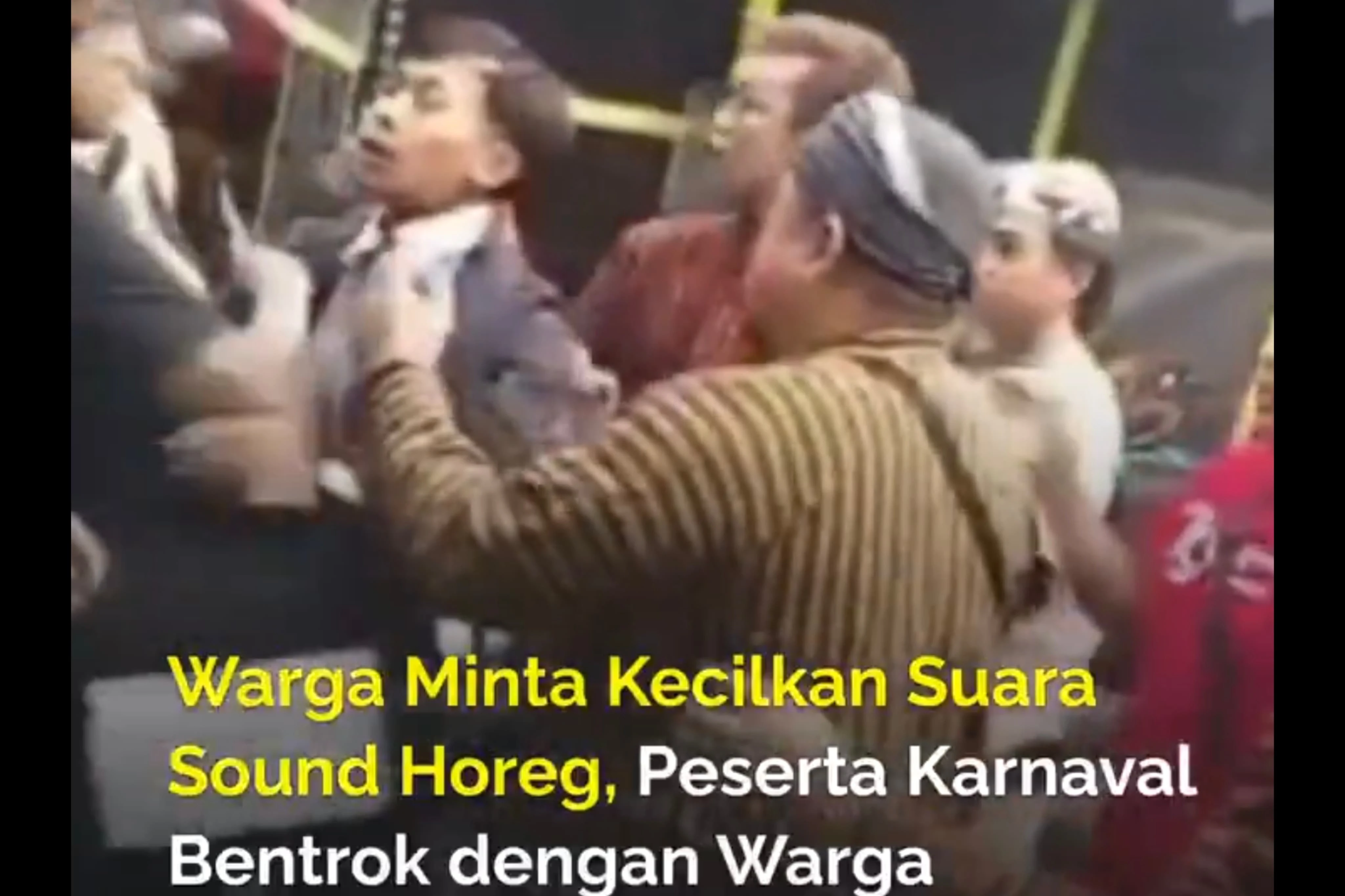 Diprotes Warga, Karnaval Sound Horeg di Mulyorejo Malang Ricuh