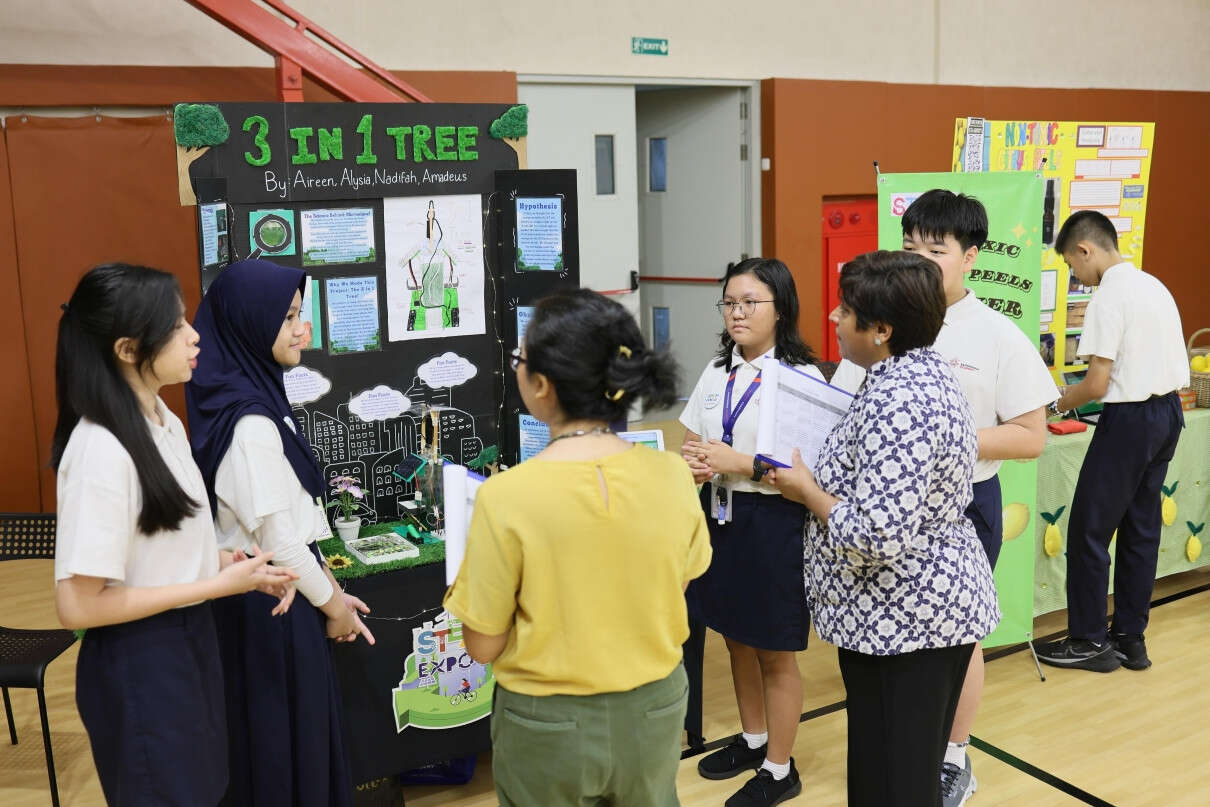 3-in-1 Tree, Proyek Inovatif Siswa Sampoerna Academy untuk Kurangi Polusi