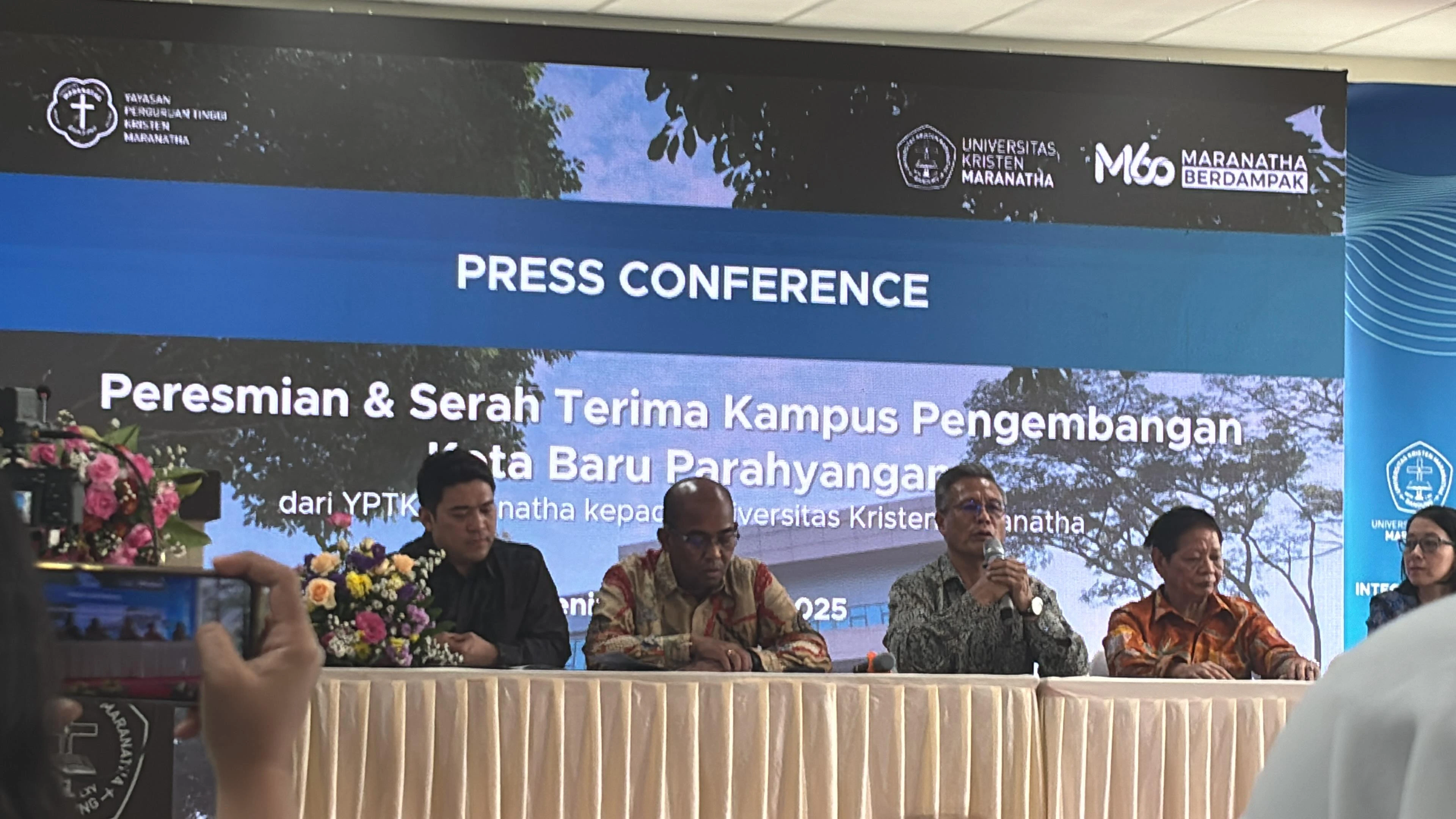 Universitas Kristen Maranatha Resmikan Gedung Baru di Bandung Barat