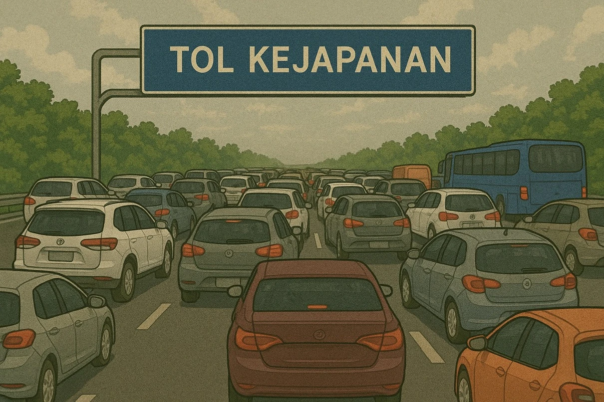 Libur Tahun Baru Islam, Volume Kendaraan di GT Kajapanan Arah Malang Meningkat