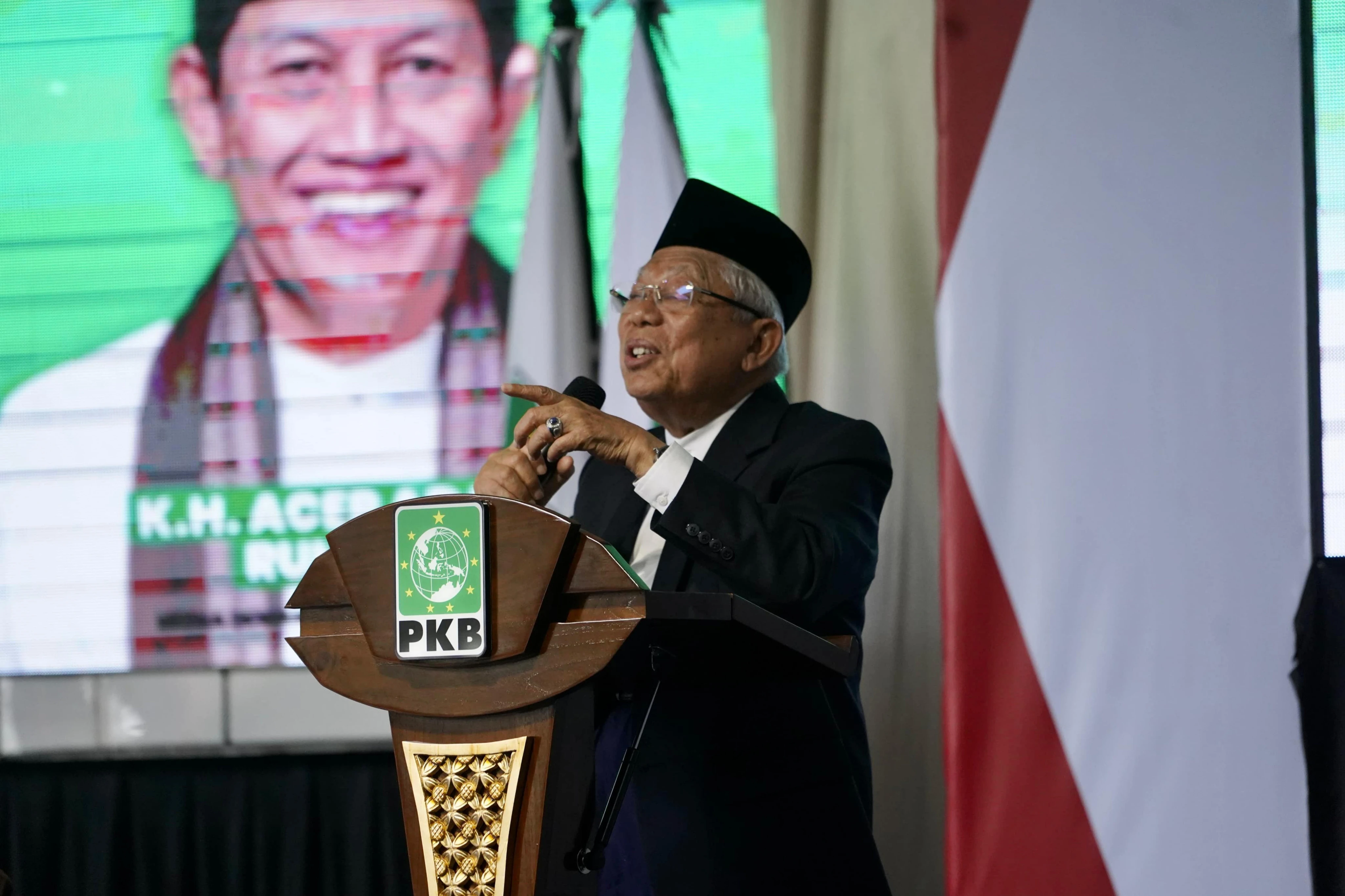 Hadiri Halaqah PKB Jabar, Ma'ruf Amin Tegaskan Peran Penting Kyai dalam Politik
