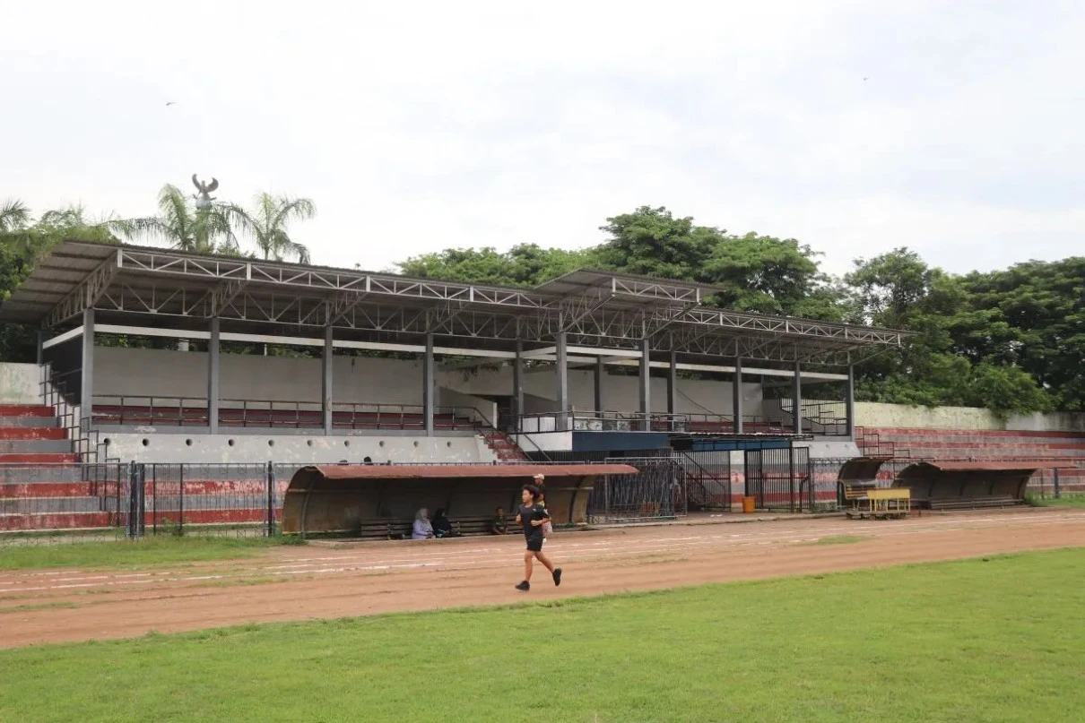 Status Belum Jelas, Perbaikan Stadion Rejoagung Tulungagung Tertunda