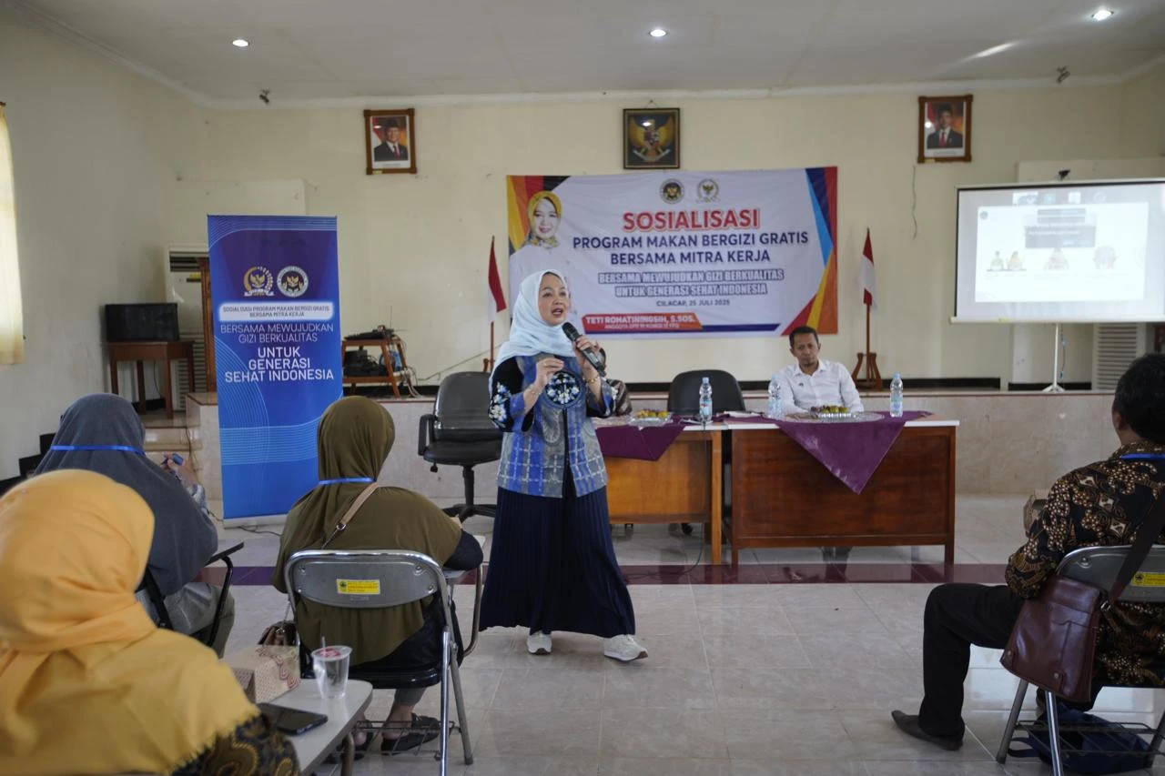 DPR & BGN Gaungkan MBG di Cilacap, Warga Diminta Waspada Oknum Nakal
