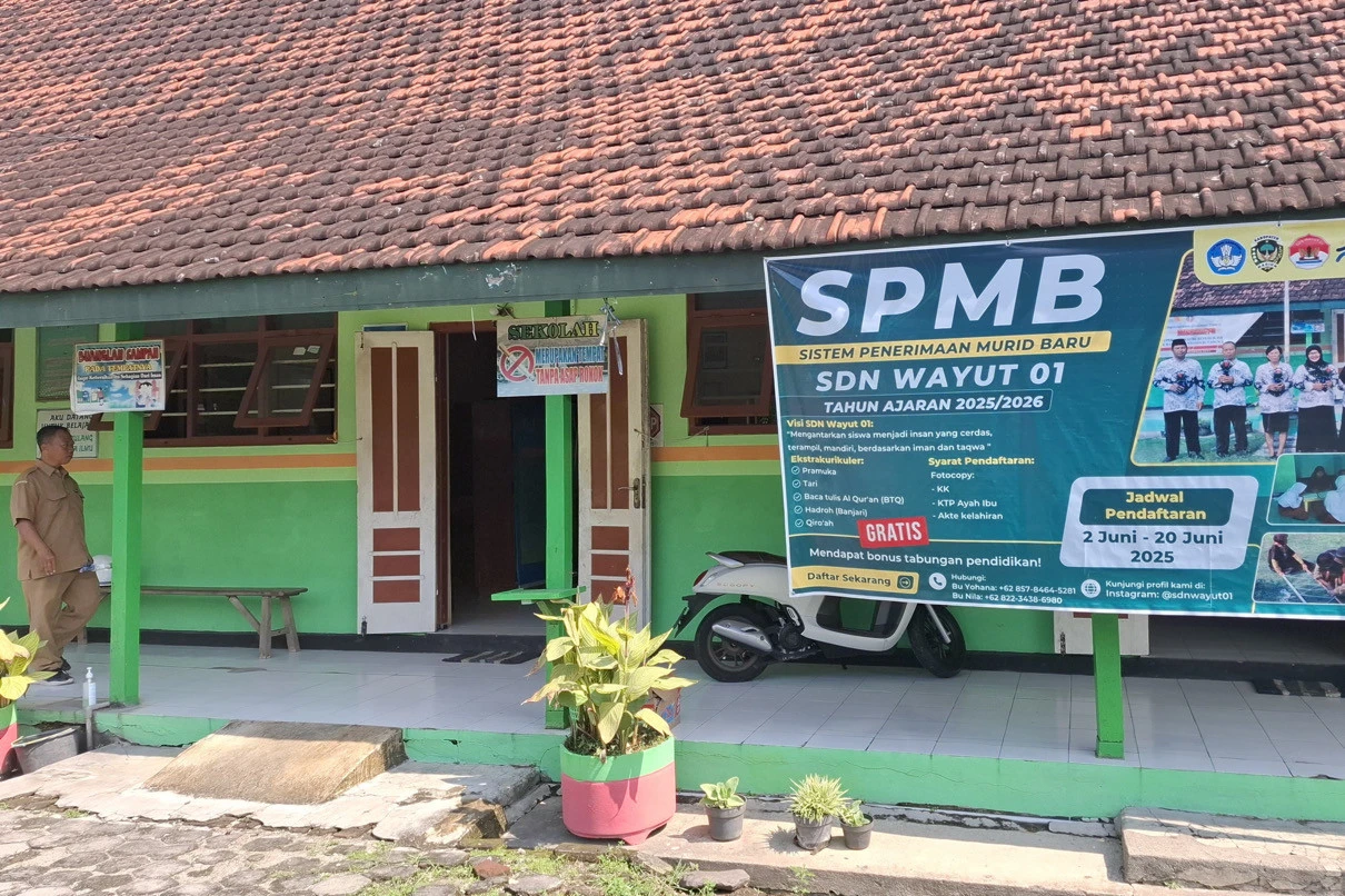 SPMB 2025, SDN Wayut 01 Madiun Baru Terima 1 Calon Murid