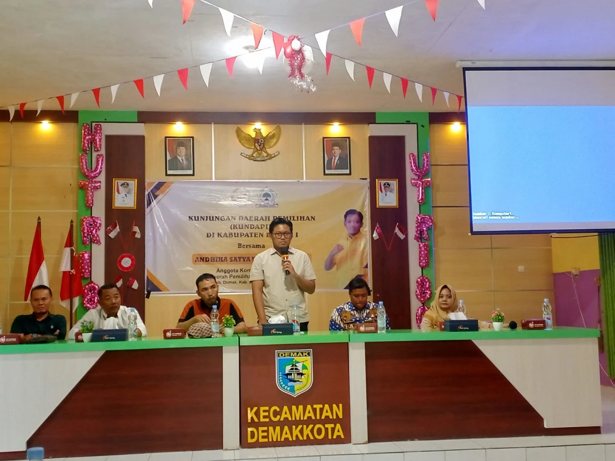 Serap Aspirasi di Demak, Anggota DPR RI Andhika Pangarso Janji Dorong Bumdesma Bisa Salurkan KUR