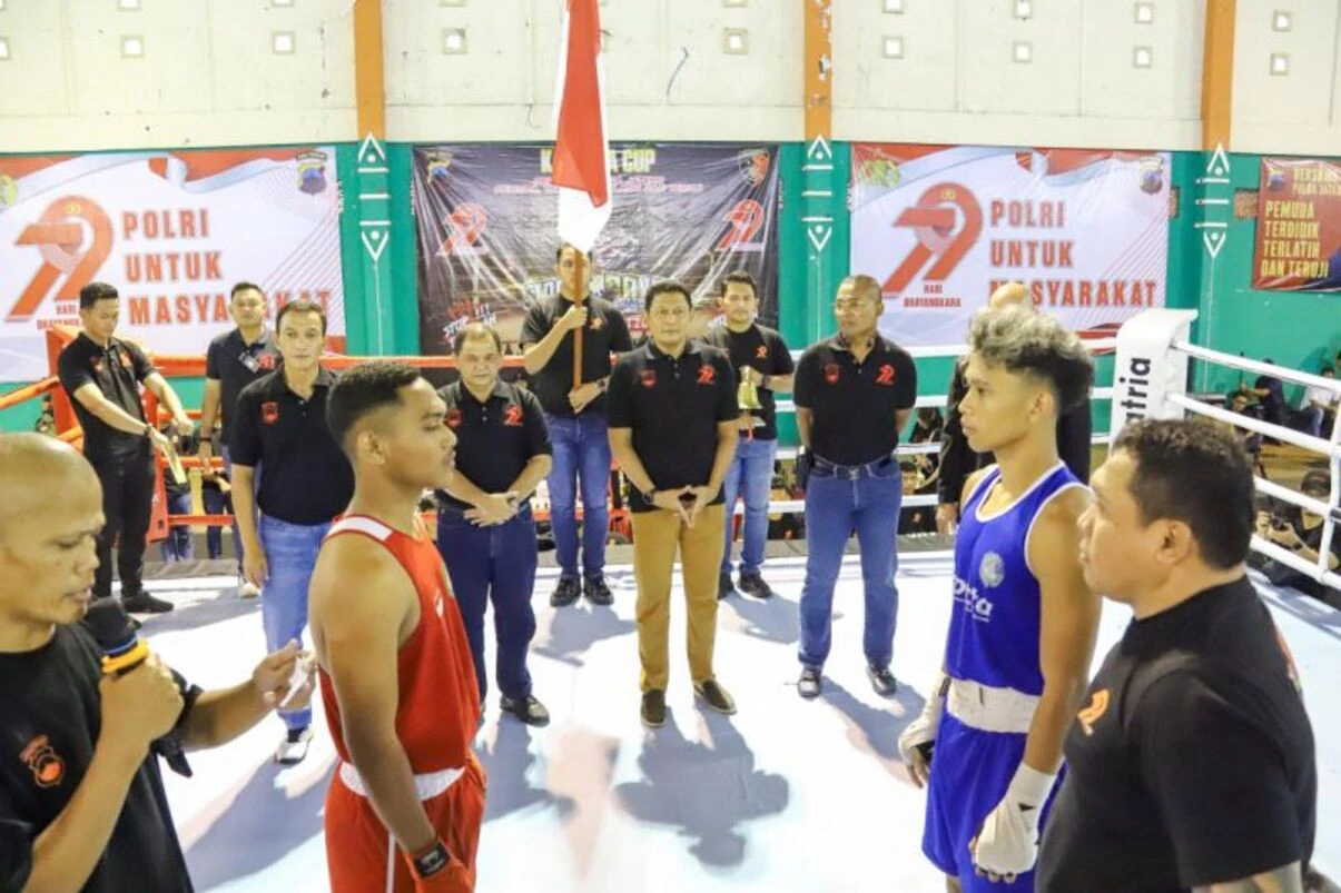 Polda Jawa Tengah Ajak Pemuda Adu Jotos dengan Sportif