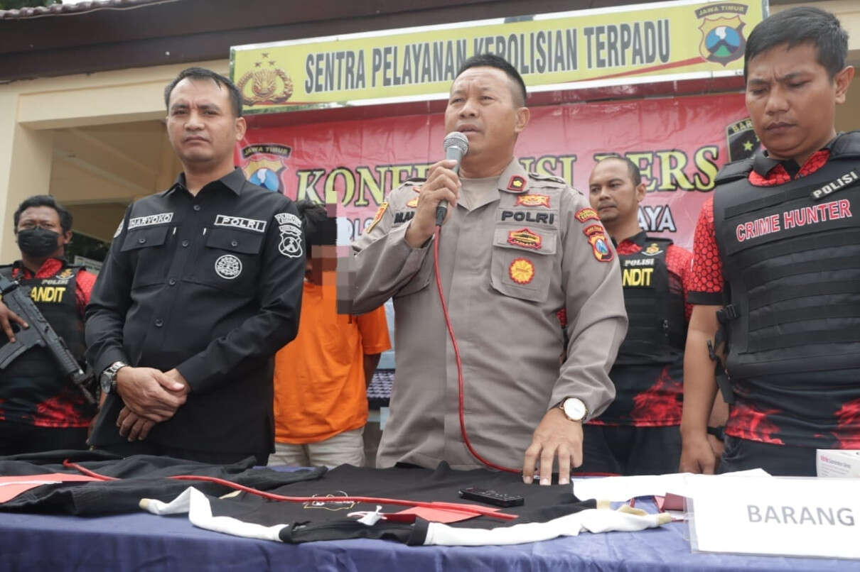 Curanmor 9 TKP Antarkota Diringkus Setelah Kabur ke Kalimantan