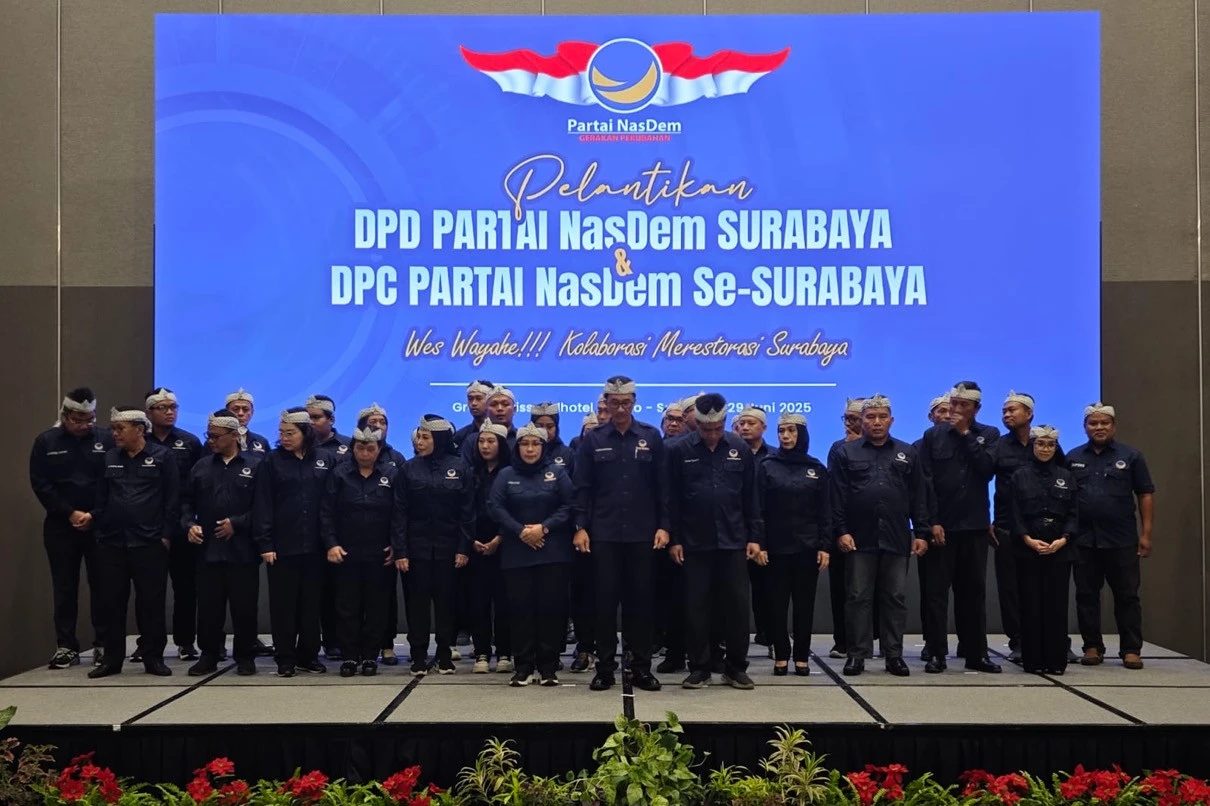 Syaiful Ma’arif Jadi Ketua NasDem Surabaya, Usung Politik Solutif Restoratif